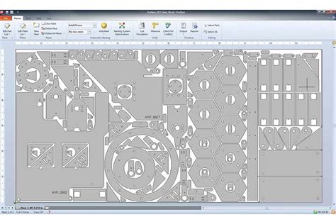 Nesting Software for Fabrication 